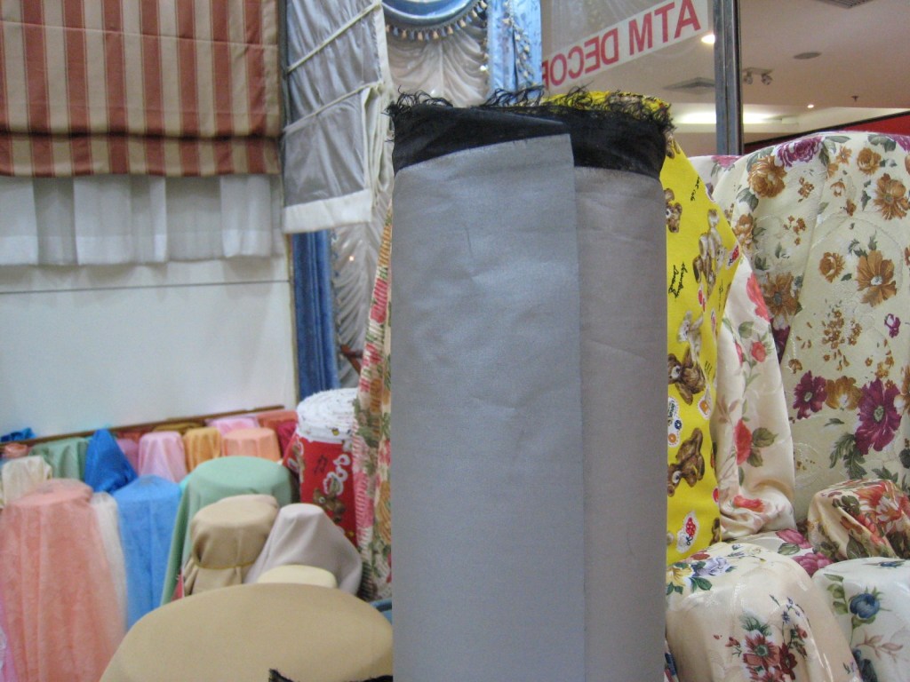 ผ้าฉาบปรอทกันแสงและรังสี UV