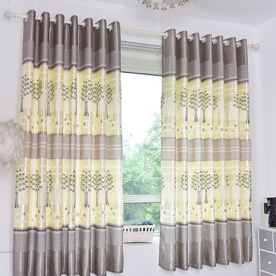 ผ้าม่านลวดลายแปลกๆสวย