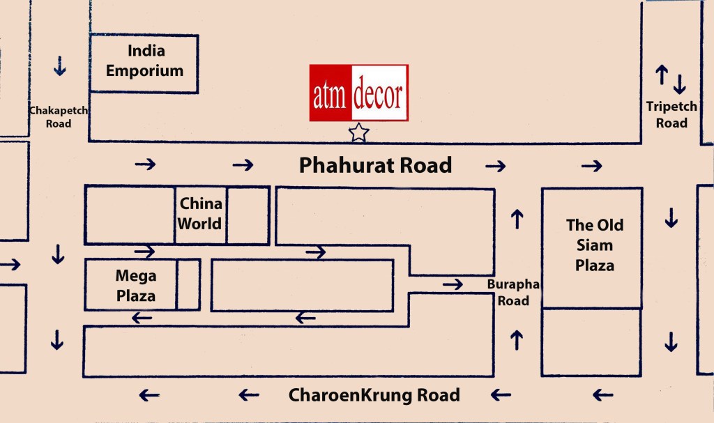 ATM Decor Curtains Shop Phahurat Bangkok