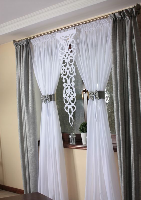 ผ้าม่านโปร่งแสง ทำให้บ้านมีบรรยากาศอบอุ่น ดูซอฟท์ลง สามารถใช้กับงานตกแต่งทุกสไตล์