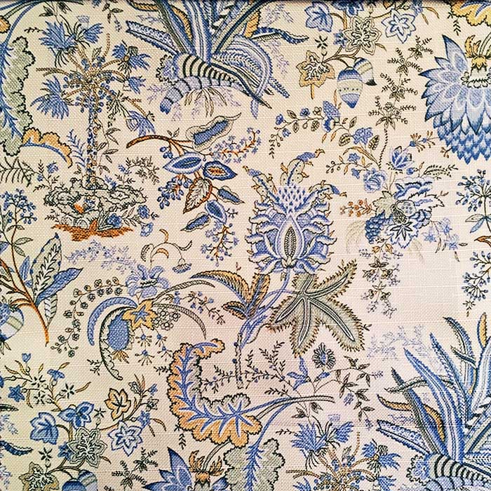 ผ้าลายวินเทจ ใช้สำหรับตัดเย็บตกแต่งบ้าน ตัดทำผ้าม่าน ผ้าหุ้มเบาะ ผ้าปูโต๊ะ ผ้าบุเฟอร์นิเจอร์ต่างๆ เป็นผ้าอเนกประสงค์