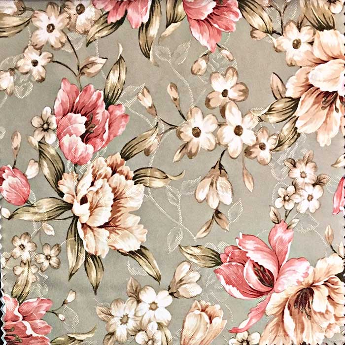 ผ้าลายวินเทจ ใช้สำหรับตัดเย็บตกแต่งบ้าน ตัดทำผ้าม่าน ผ้าหุ้มเบาะ ผ้าปูโต๊ะ ผ้าบุเฟอร์นิเจอร์ต่างๆ เป็นผ้าอเนกประสงค์