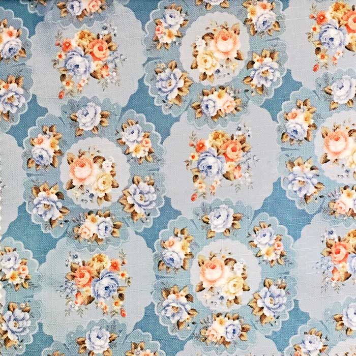 ผ้าลายวินเทจ ใช้สำหรับตัดเย็บตกแต่งบ้าน ตัดทำผ้าม่าน ผ้าหุ้มเบาะ ผ้าปูโต๊ะ ผ้าบุเฟอร์นิเจอร์ต่างๆ เป็นผ้าอเนกประสงค์