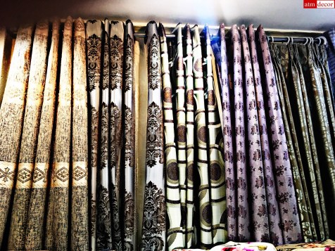 Curtain fabric Shop FABRIC PLUS sells curtain materials and curtain fabrics in Bangkok Pahurat (Phahurat) across the road from China World, on same side as India Emporium, near The Old Siam and Chinatown