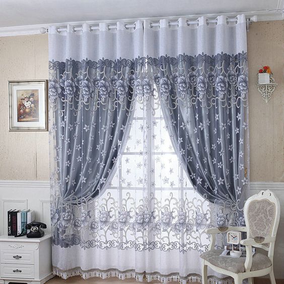 ผ้าม่านสีเทา เหมาะกับการตกแต่ง Stylish Modern เข้ากับผนังห้องหลายสี