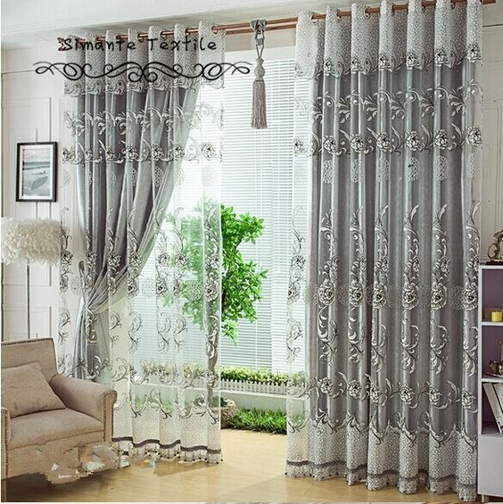 ผ้าม่านสีเทา เหมาะกับการตกแต่ง Stylish Modern เข้ากับผนังห้องหลายสี