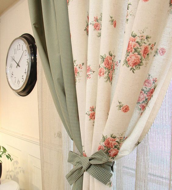 ผ้าม่านวินเทจ น่ารัก ดูสวยงาม