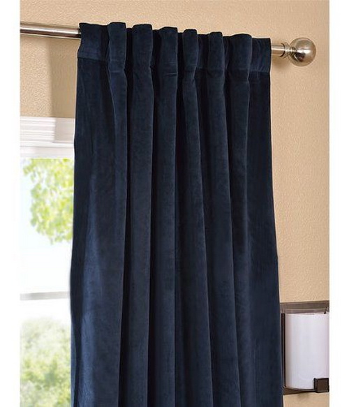 ตกแต่งผ้าม่านสวย สีฟ้า น้ำเงิน สวยงาม เสน่ห์ธรรมชาติ