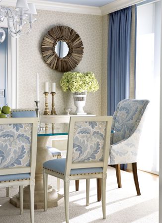 ตกแต่งผ้าม่านสวย สีฟ้า น้ำเงิน สวยงาม เสน่ห์ธรรมชาติ