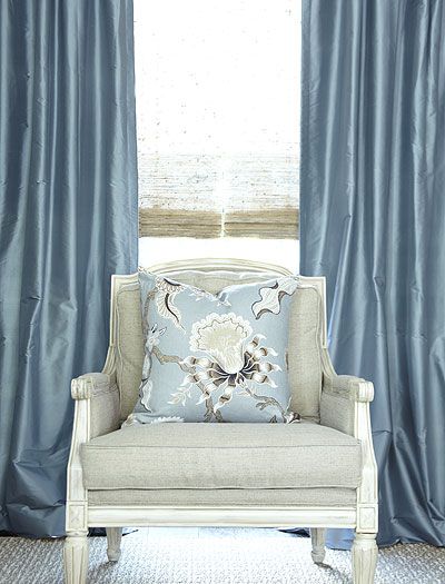 ตกแต่งผ้าม่านสวย สีฟ้า น้ำเงิน สวยงาม เสน่ห์ธรรมชาติ