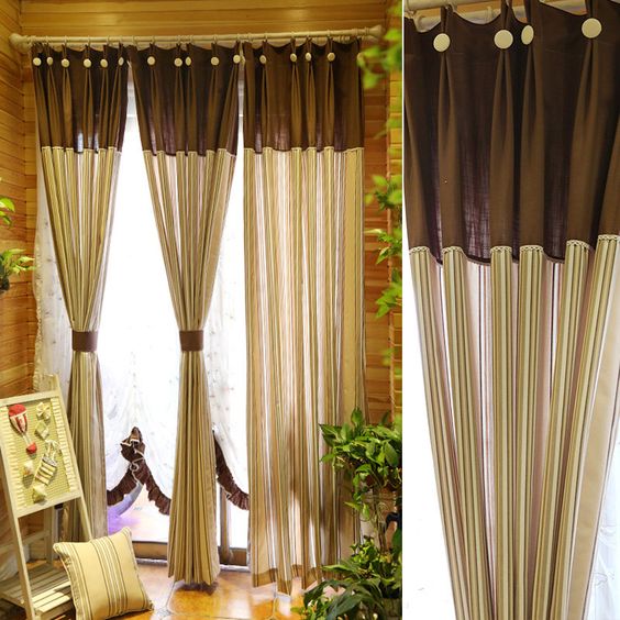 ผ้าม่าน เอิร์ธโทน สีเหมาะกับ Tropical Interior Design