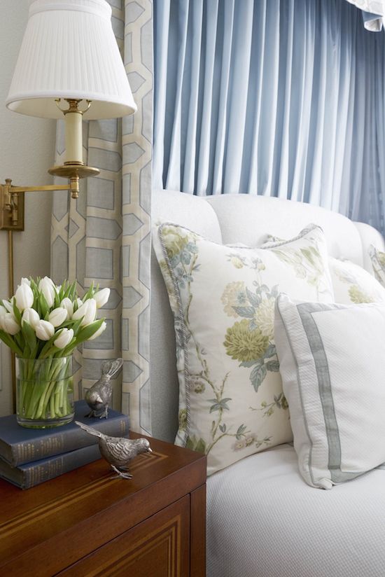 ตกแต่งผ้าม่านสวย สีฟ้า น้ำเงิน สวยงาม เสน่ห์ธรรมชาติ