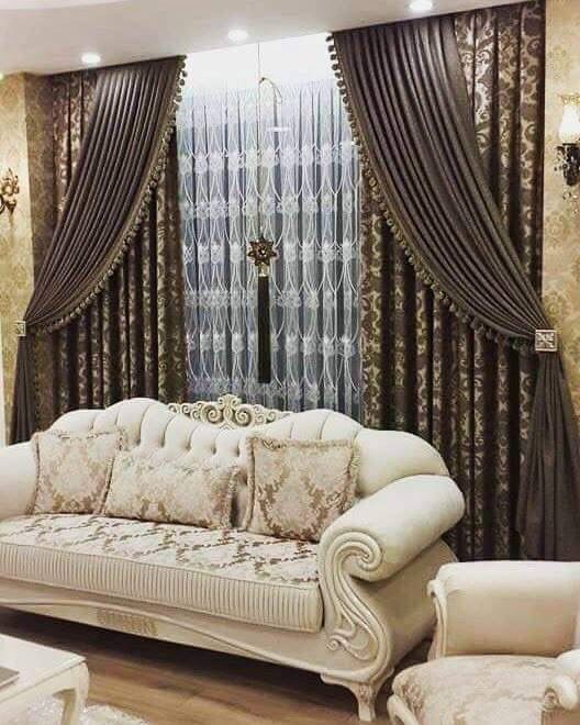 ผ้าม่านสวยๆ ตัดเย็บโดดเด่น ตกแต่งแบบหรูหรา แหวกแนว