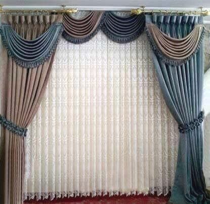 ตกแต่งผ้าม่านสวย สีฟ้า น้ำเงิน สวยงาม เสน่ห์ธรรมชาติ