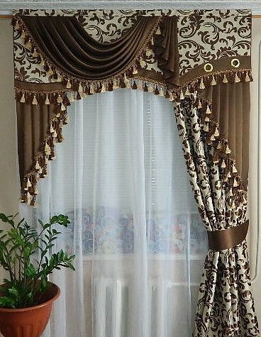 ผ้าม่านสวยๆ ตัดเย็บโดดเด่น ตกแต่งแบบหรูหรา แหวกแนว