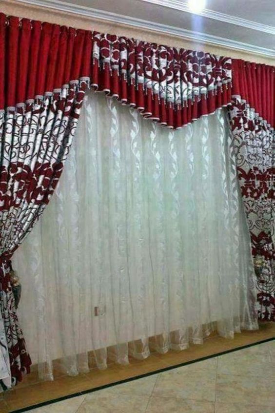 ผ้าม่านสวยๆ ตัดเย็บโดดเด่น ตกแต่งแบบหรูหรา แหวกแนว