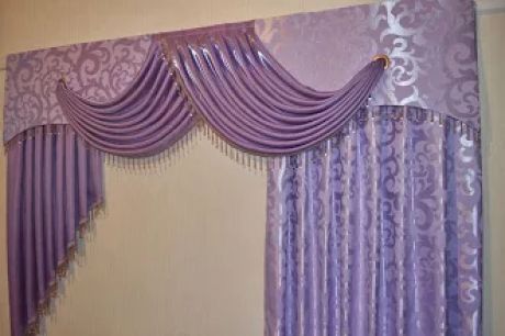 ผ้าม่านสวยๆ ตัดเย็บโดดเด่น ตกแต่งแบบหรูหรา แหวกแนว