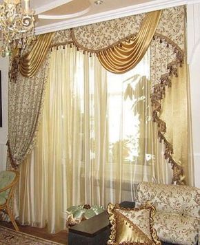 ผ้าม่านสวยๆ ตัดเย็บโดดเด่น ตกแต่งแบบหรูหรา แหวกแนว