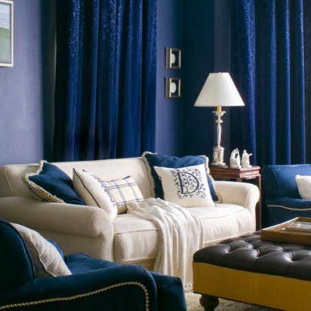 ตกแต่งผ้าม่านสวย สีฟ้า น้ำเงิน สวยงาม เสน่ห์ธรรมชาติ