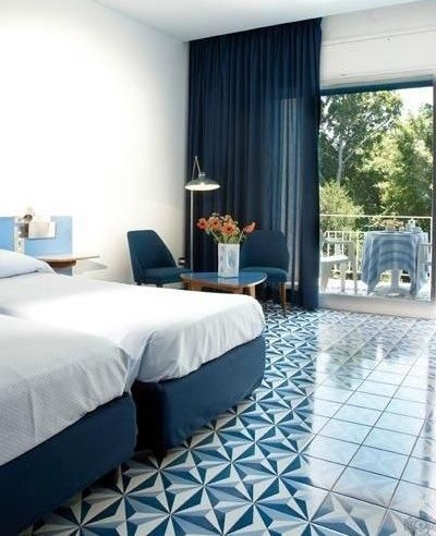 ตกแต่งผ้าม่านสวย สีฟ้า น้ำเงิน สวยงาม เสน่ห์ธรรมชาติ