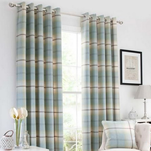 ตกแต่งผ้าม่านสวย สีฟ้า น้ำเงิน สวยงาม เสน่ห์ธรรมชาติ