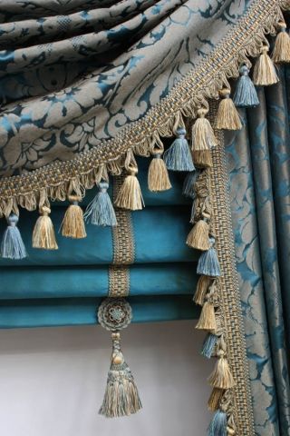 ลูกเล่นประดับผ้าม่าน สลับสี