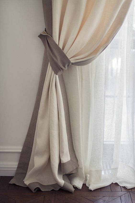 สายรัดม่าน ทำจากผ้าม่าน