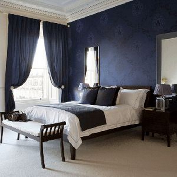 ตกแต่งผ้าม่านสวย สีฟ้า น้ำเงิน สวยงาม เสน่ห์ธรรมชาติ