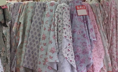 vintage floral curtains