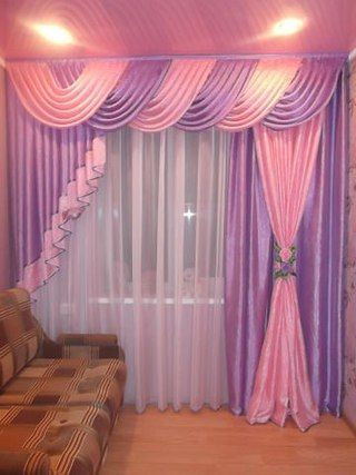 ผ้าม่านสีม่วง เก๋ไก๋ น่ารัก สุดฟิน
