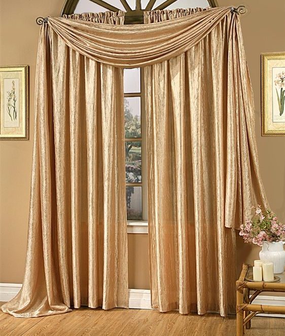 ผ้าม่านสีทอง สวยๆ