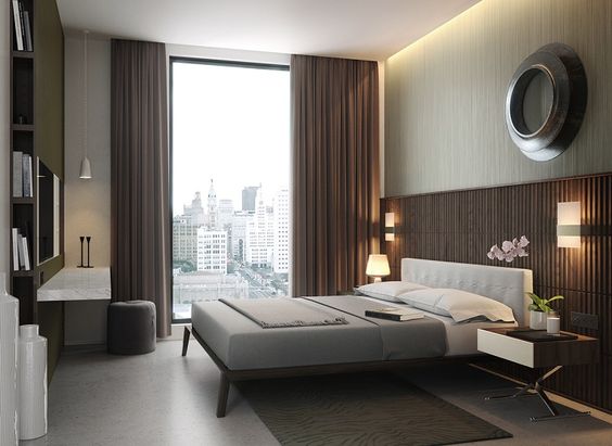 ผ้าม่านสีพื้น เหมาะกับการตกแต่งทุกสไตล์ ดูเรียบหรู ทันสมัย