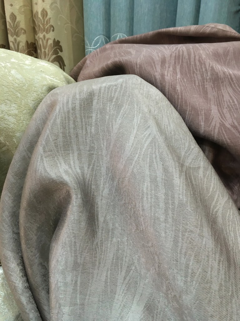 ผ้าม่านกันuv สีเทา สวยมาก ร้านผ้าม่าน พาหุรัด