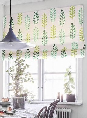 ผ้าม่านพับ เหมาะกับหน้าต่างขนาดเล็ก ดูสวยงามแบบเรียบง่าย มีเสน่ห์ลงตัว