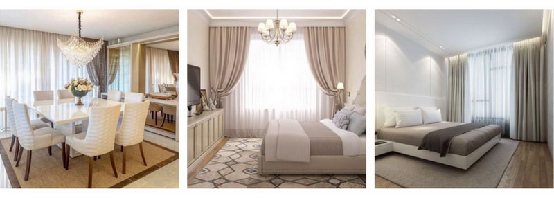 ผ้าทำผ้าม่านโปร่ง สวย หรู สร้างบรรยากาศซอฟท์ ทำให้หน้าตาบ้านดูอบอุ่น นุ่มนวล และน่าอยู่ยิ่งขึ้น