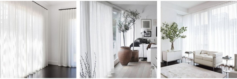 ผ้าทำผ้าม่านโปร่ง สวย หรู สร้างบรรยากาศซอฟท์ ทำให้หน้าตาบ้านดูอบอุ่น นุ่มนวล และน่าอยู่ยิ่งขึ้น